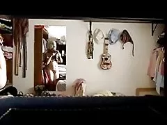 숨겨진된 캠, 멕시코 아내 bath(2) 후 드레싱