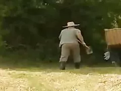 소녀와 아빠 놀이